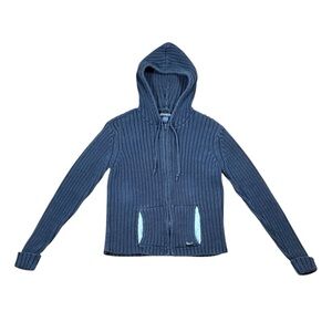 Aeropostale Navy Hooded Sweater